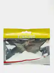Прозрачный силиконовая приманка (10шт) твистер