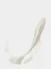 Белый силиконовая приманка (10шт) твистер