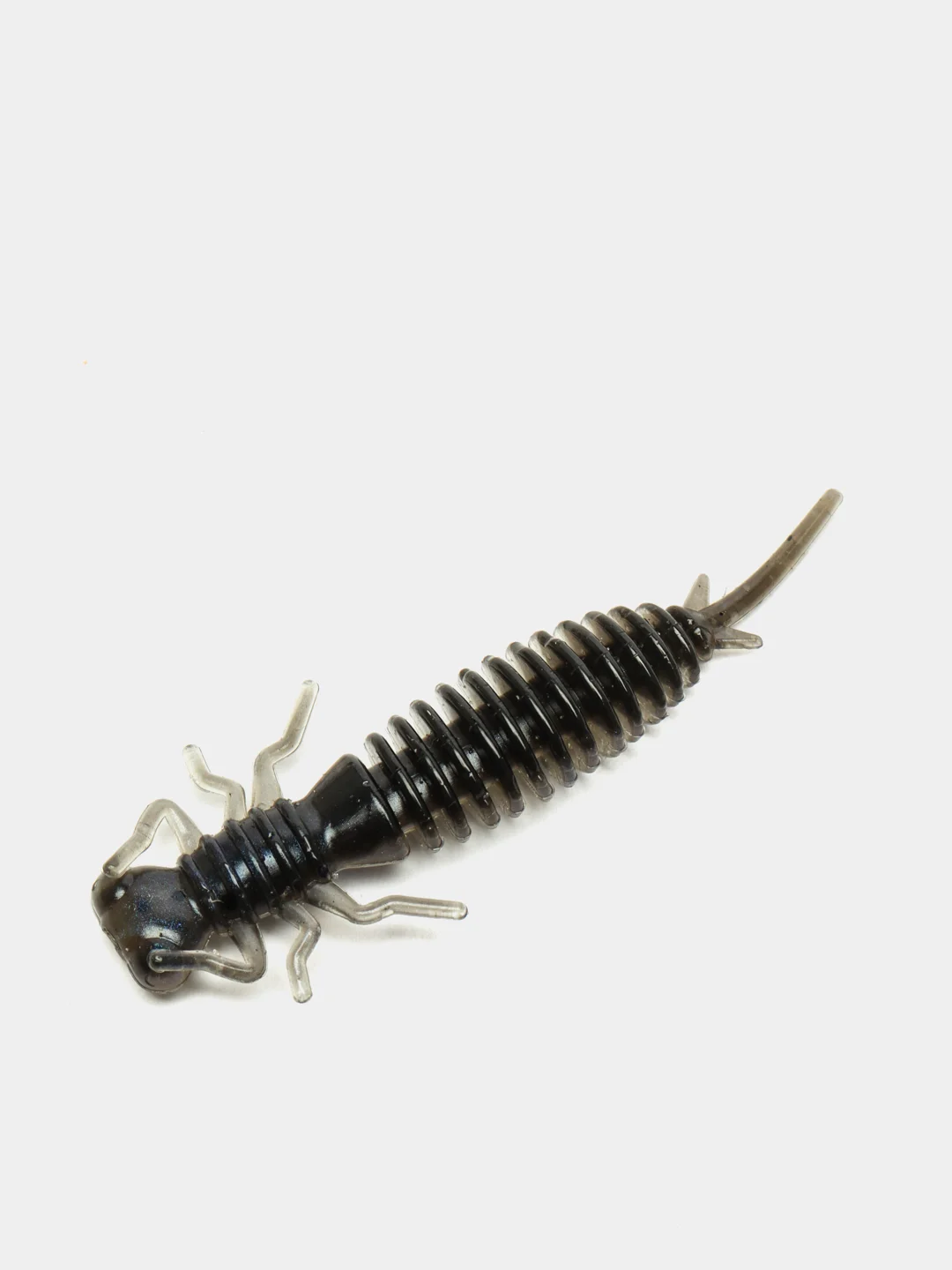 Синий личинка стрекозы Larva
