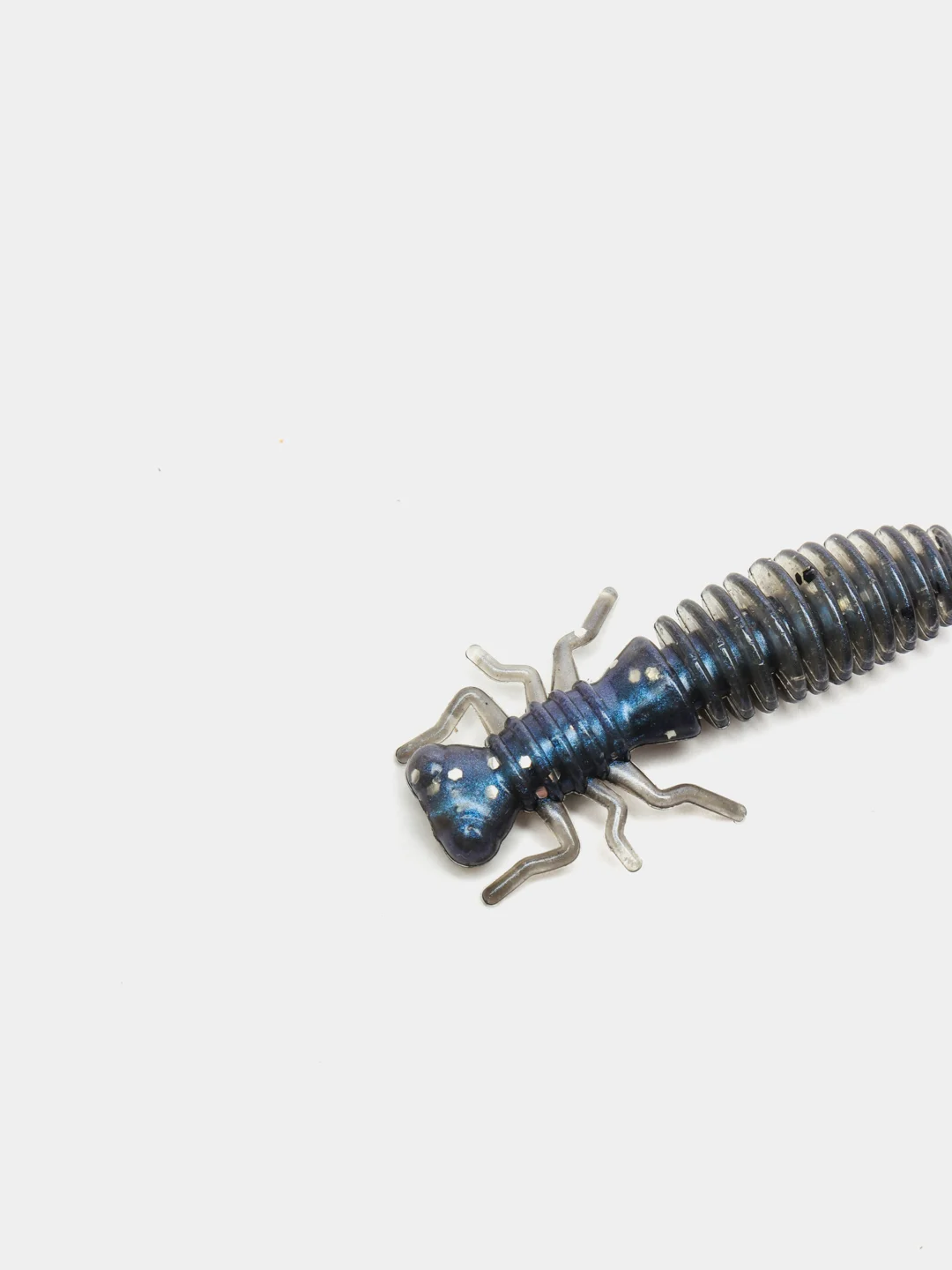 Синий личинка стрекозы Larva