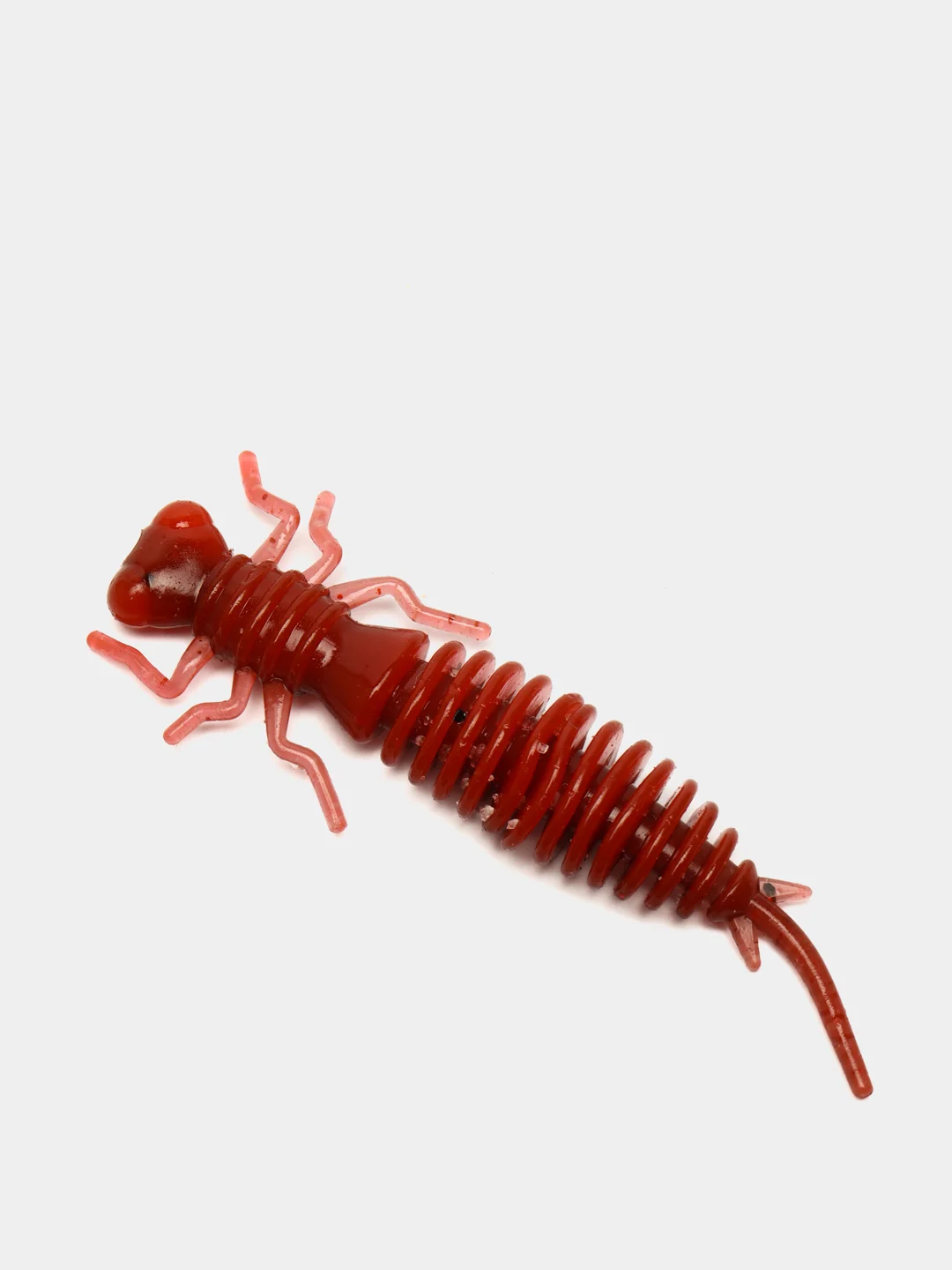 Красный личинка стрекозы Larva