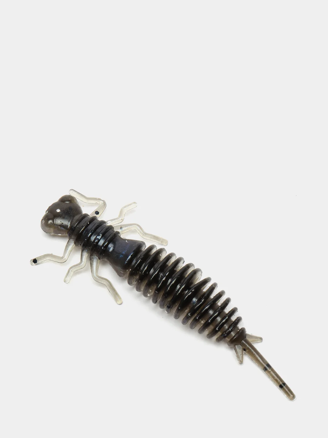 Синий личинка стрекозы Larva