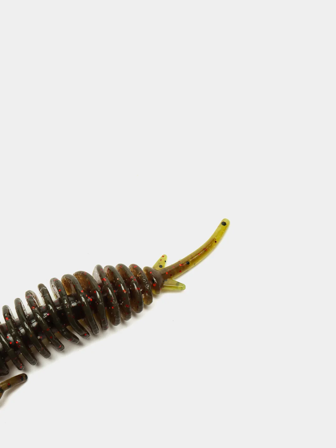 Зеленый личинка стрекозы Larva
