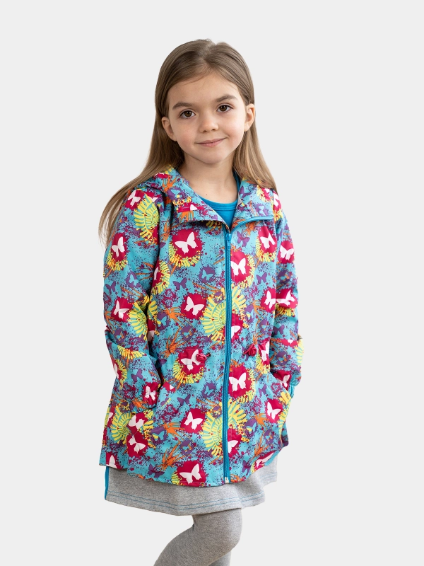 Ветровка для девочки Arctic kids, мембрана