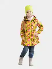 Салатовый ветровка для девочки Arctic kids, мембрана