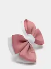Кремовый бантики на резинке