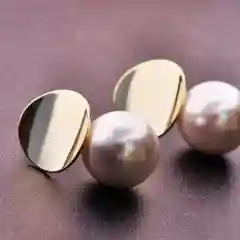 Серьги с жемчугом 925