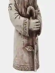 Серый славянский семейный оберег бог Род 12 см