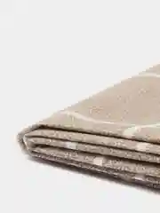 Бежевый скатерть для кухни