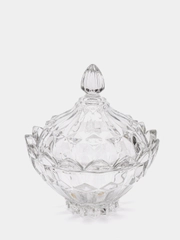 Сахарница ваза с крышкой средняя 18см Dalia 431202w
