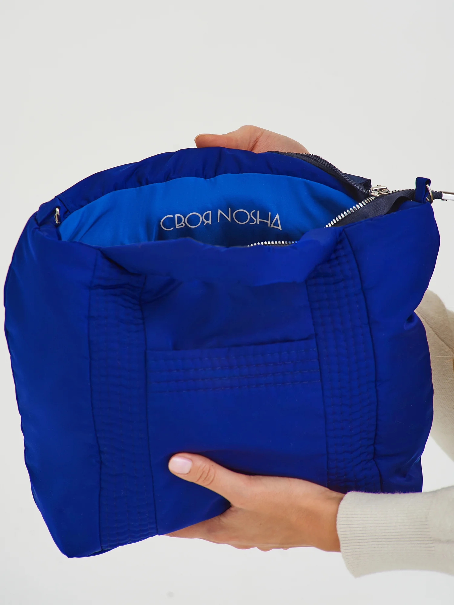 Индиго сумка кросс-боди Совоя Nosha