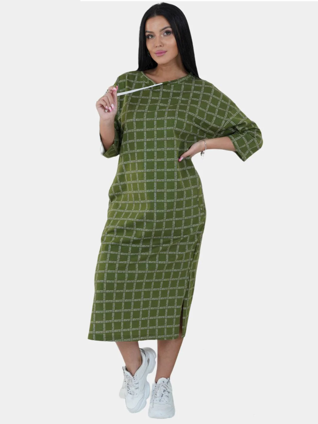 Зеленый фрида (трава) платье женское lovetex.store