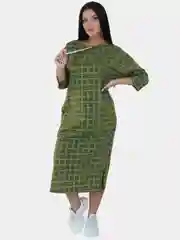 Зеленый фрида (трава) платье женское lovetex.store