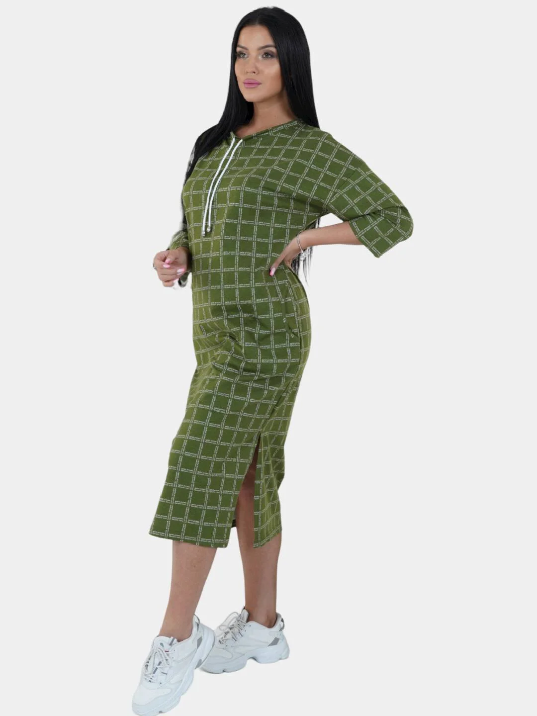 Зеленый фрида (трава) платье женское lovetex.store