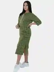 Зеленый фрида (трава) платье женское lovetex.store