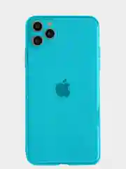 Голубой чехол для iPhone 12, 13, 13 Pro