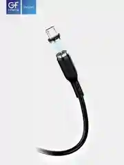 Черный кабель зарядки GFPower MAG18M Micro-USB, магнитный, 1 м, 2.4 A, Android