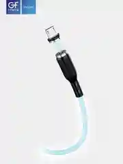 Бирюзовый кабель зарядки GFPower MAG18M Micro-USB, магнитный, 1 м, 2.4 A, Android
