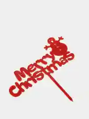 Топпер на торт "Merry Christmas"