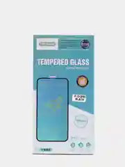 Защитное стекло 2,5D на весь экран 21H для iPhone 12 Pro, 6,1", черная рамка