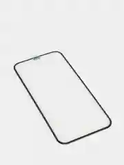 Защитное стекло 5D Nano Glass для iPhone 12 pro, черный, на весь экран