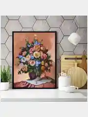 Алмазная мозаика "Букет из роз", 40 х 50 см, без подрамника