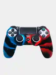 Синий защитный чехол двуцветный для джойстика DualShock 4 / PS4 / PlayStation 4