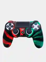 Лесной зеленый защитный чехол двуцветный для джойстика DualShock 4 / PS4 / PlayStation 4