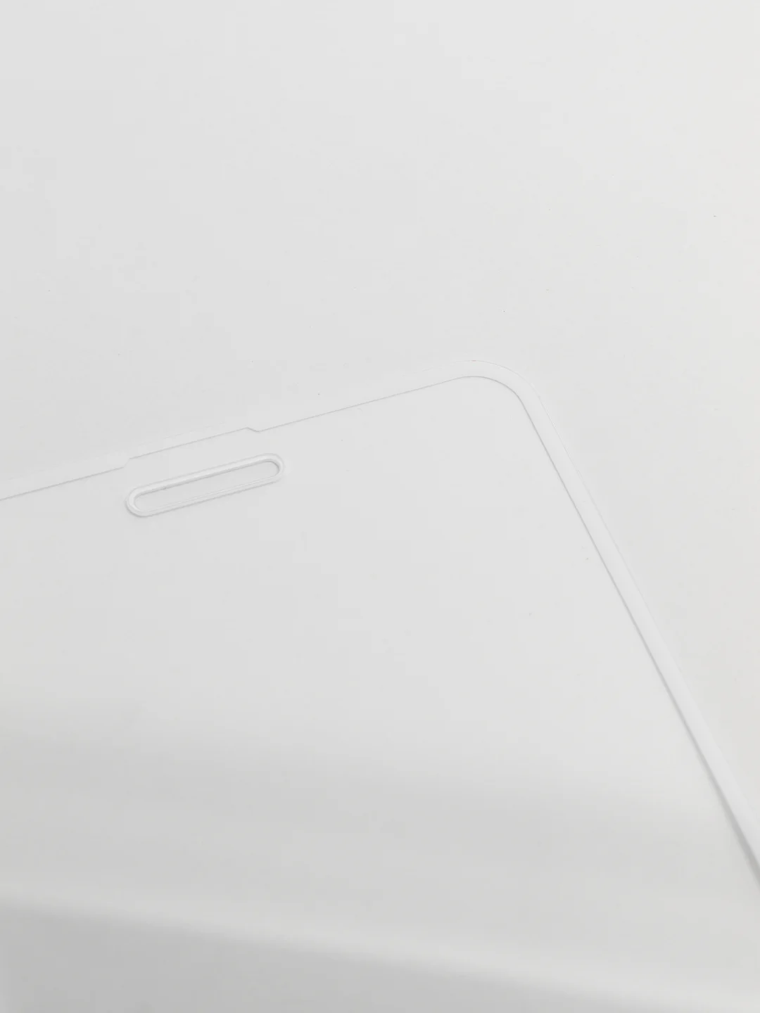 Белый защитное стекло для iPhone (Айфон) 7, 8 Plus, X, XS, XR