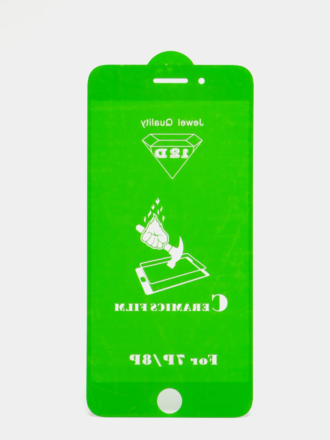 Белый защитное 12D стекло на iPhone 6/6Plus 7/7Plus 8/8Plus X/XS /XSMax/XR