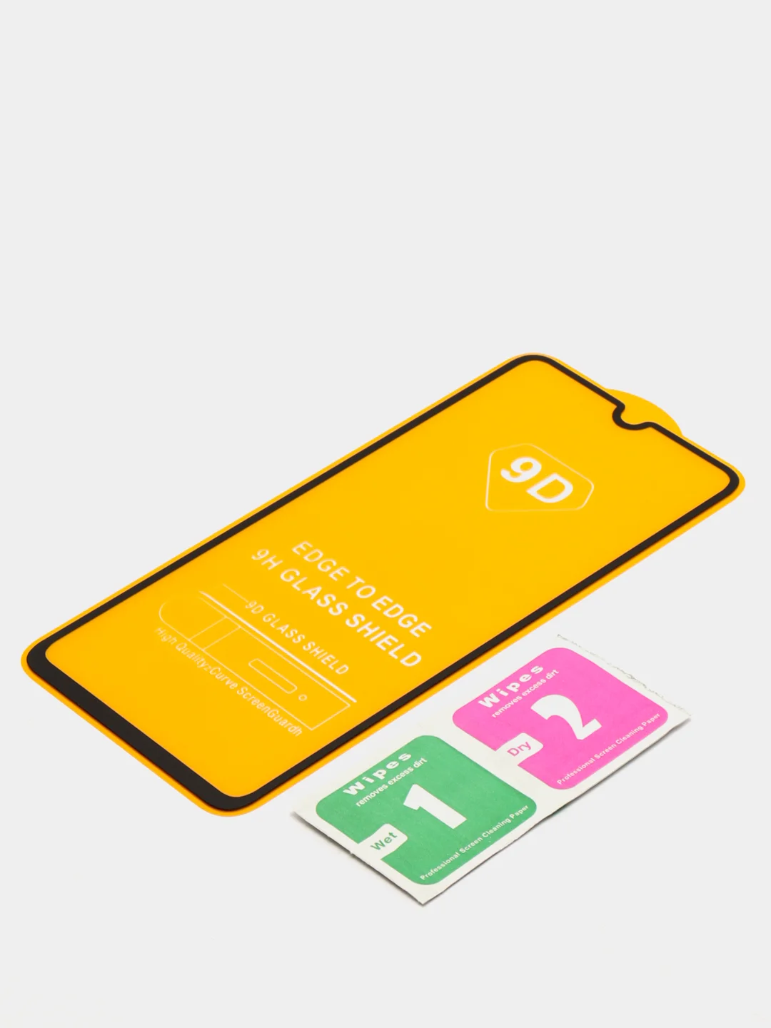 Защитное стекло 10D для Xiaomi Redmi 9 / 9a / 9c, black