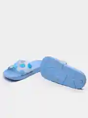 Голубой женские шлепанцы - тапочки на каждый день