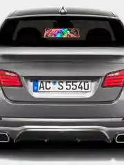 Ледяной сейлар мун JDM "Sailor Moon" аниме наклейка для авто голография