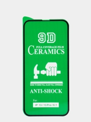 Защитное бронестекло-пленка, керамика для iPhone 13, 13 pro, 13 pro max, гибкое