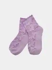 Лавандовый носки детские ажурные