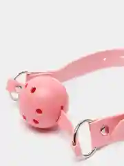 Розовый кляп для интимных секс-игр БДСМ, ролевых игр, 4 цвета