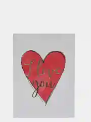Открытка I love you