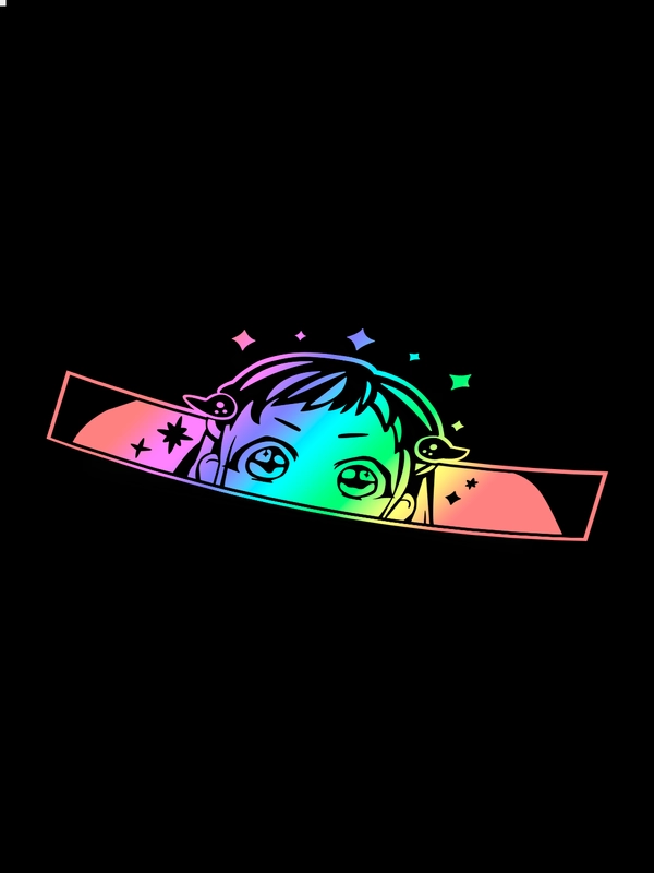 Нэнэ Ясиро, "Туалетный мальчик", JDM sticker REZHEM KLEIM