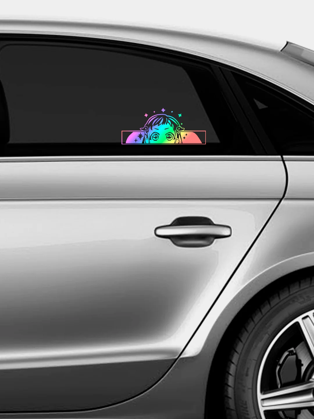 Ледяной нэнэ Ясиро, "Туалетный мальчик", JDM sticker REZHEM KLEIM