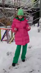 Голубой куртка-зефирка на холлофайбере, зимняя