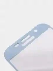 Белый защитное стекло Samsung A7 2017