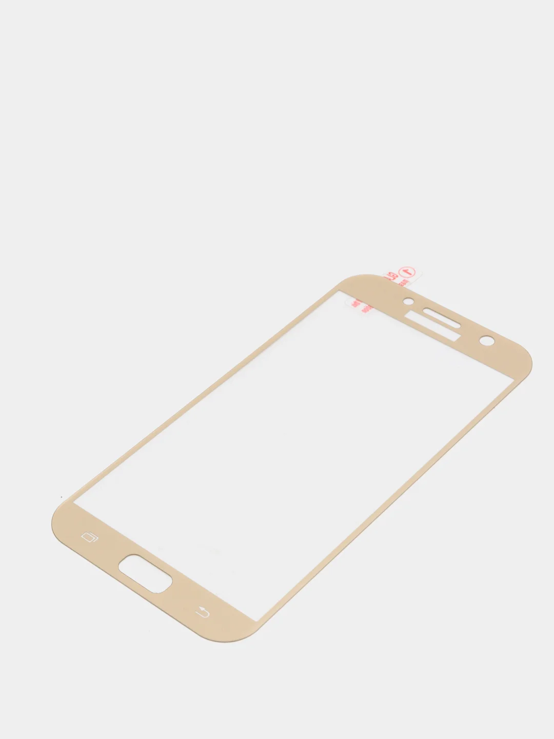 Золотой защитное стекло Samsung A7 2017
