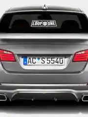 Белый белый и переливающийся стикер LOOP ONE JAPAN OSAKA JDM