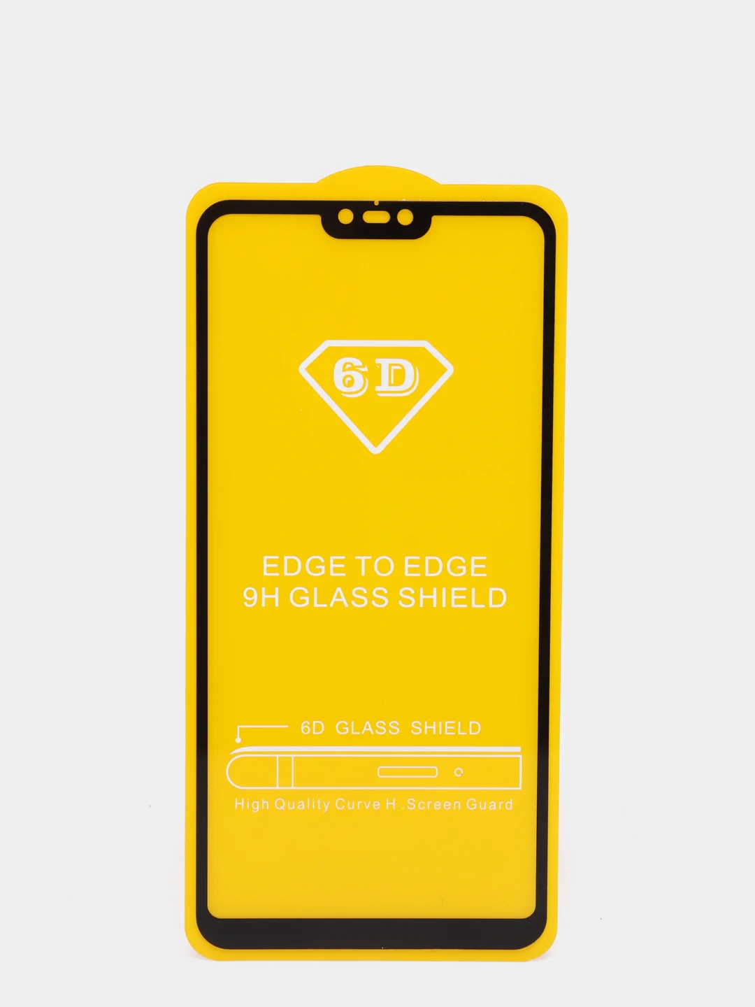 Черный защитные стекла 5D для смартфонов Xiaomi ( на весь дисплей )