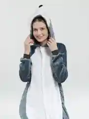 Серый кигуруми