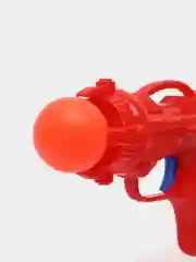 Алый пистолет десткий  с шариками микс