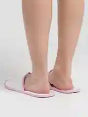 Розовый одноразовые тапочки (гостиничные)