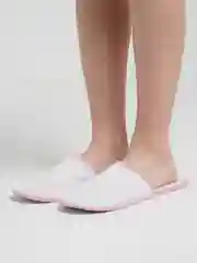 Розовый одноразовые тапочки (гостиничные)