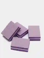 Фиолетовый мини баф для ногтей бафик пилка, 1