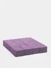 Фиолетовый мини баф для ногтей бафик пилка, 1